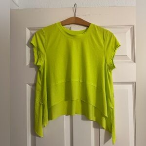 FREE PEOPLE MOVEMENT Tempo UV Protection Short Sleeve Tee Size Small